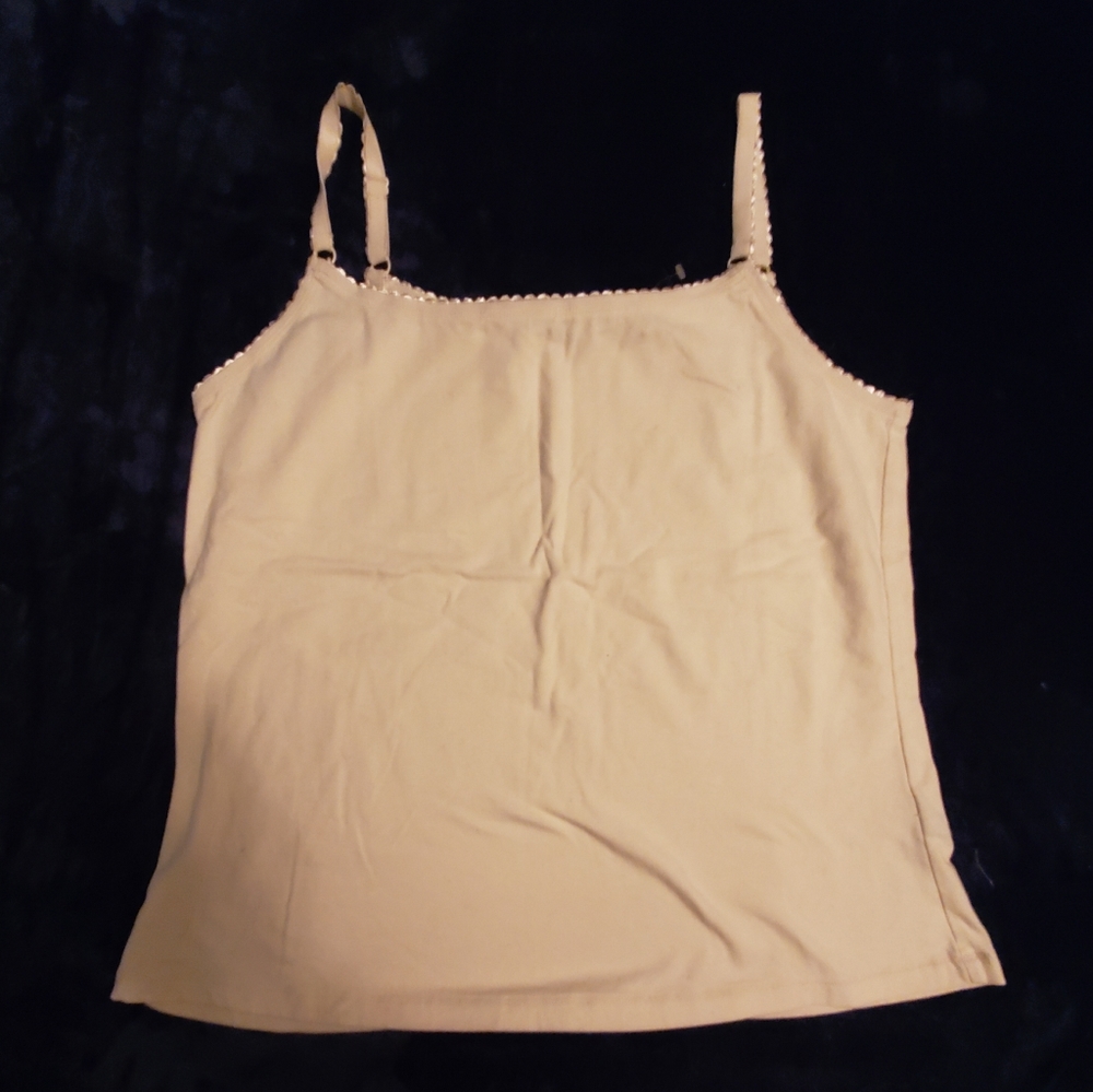 The Avenue Off White Stretch Tank